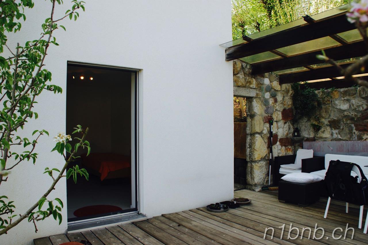 N1 Bed&Breakfast Baden Hertenstein Exterior foto